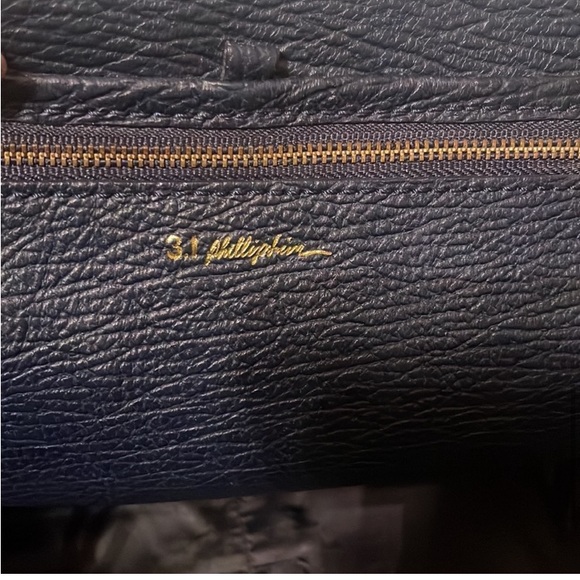 3.1 Phillip Lim | Pashli Large Satchel in Ink - Picture 7 of 16